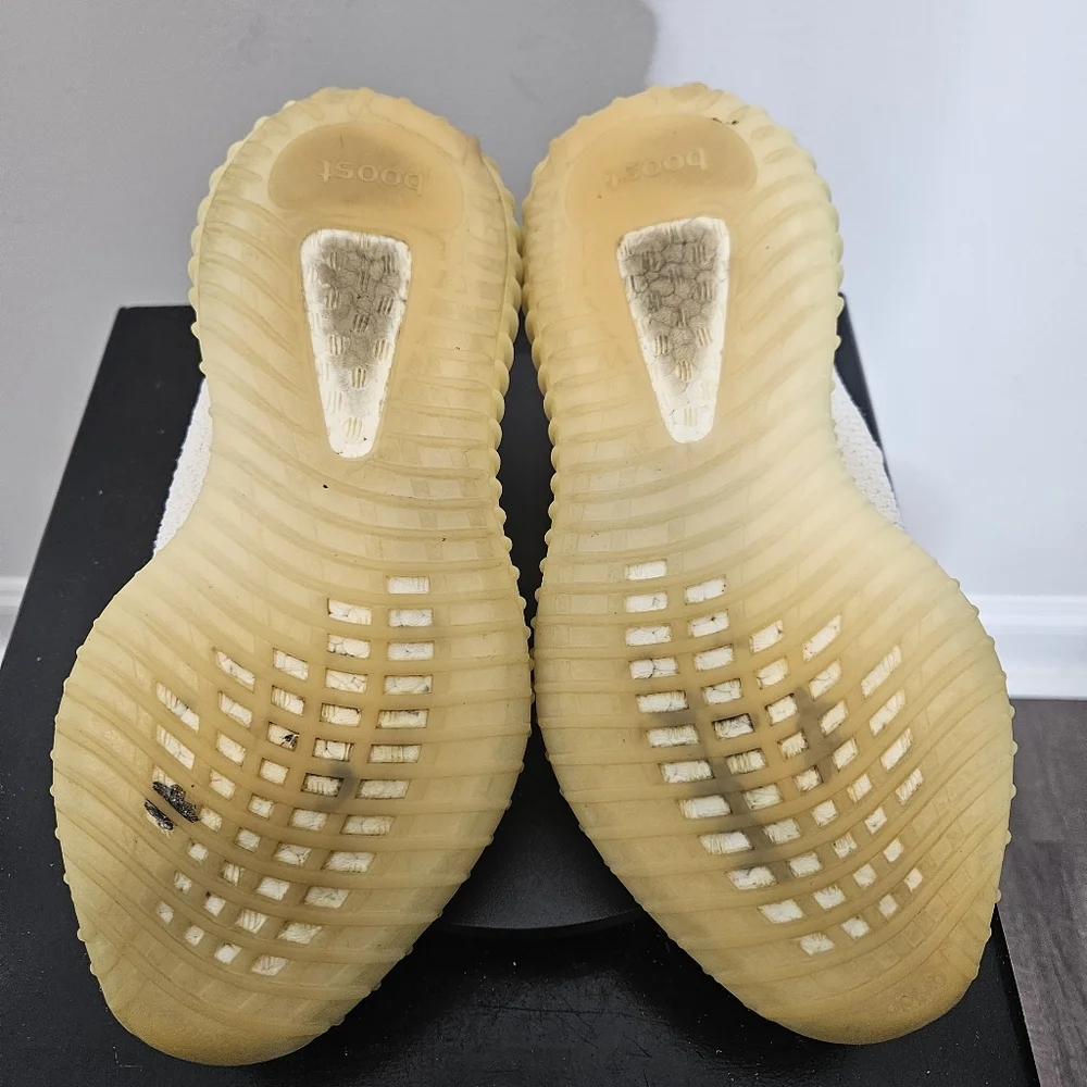 Adidas Yeezy Boost 350 V2 Low Cream Mens Size 7 White / Triple White